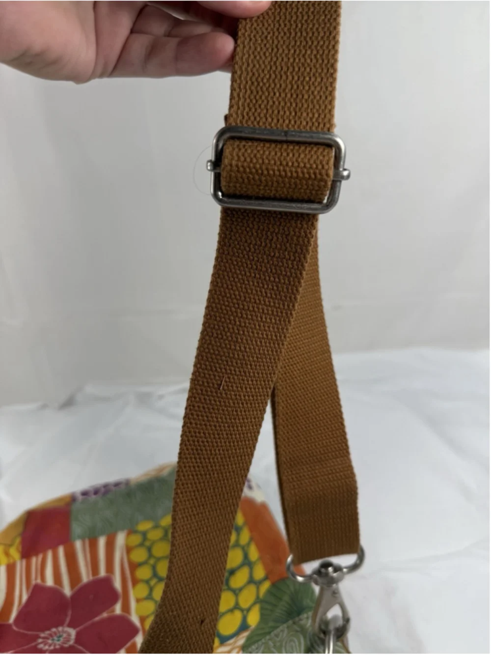 Fossil Canvas Multicolor Canvas Hippy Boho crossbody